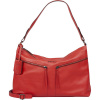Burkely Rock Ruby červená dámska kožená kabelka, taška cez rameno Burkely Rock Ruby červená dámska kožená kabelka, taška cez rameno