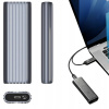 Disková kapsa Orico AM2C3-G2 M.2 NVMe USB-C 3.2 - šedá Disková kapsa Orico AM2C3-G2 M.2 NVMe USB-C 3.2 - šedá