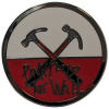 Pink Floyd Pin Badge: The Wall Hammers Logo Pink Floyd Pin Badge: The Wall Hammers Logo