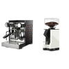 Rocket Espresso Appartamento TCA, black/copper + Eureka Mignon Silenzio 55, BL white Rocket Espresso Appartamento TCA, black/copper + Eureka Mignon Silenzio 55, BL white