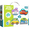 TREFL PUZZLE Puzzle - Baby Classic - Dopravné vozidlá - Lietadlo Loď Auto Vláčik - Trefl 36075 TREFL PUZZLE Puzzle - Baby Classic - Dopravné vozidlá - Lietadlo Loď Auto Vláčik - Trefl 36075