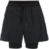Craft Hypervent 2-in-1 Shorts šortky pánské Barva: Černá, Velikost: L Craft Hypervent 2-in-1 Shorts šortky pánské Barva: Černá, Velikost: L