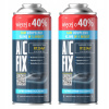 A/C FIX 2x Chladivo R1234yf PLYN na doplnenie KLIMATIZÁCIE 470g A/C FIX 2x Chladivo R1234yf PLYN na doplnenie KLIMATIZÁCIE 470g