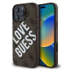 Guess PU kožený zadný kryt 4G Big Love Logo MagSafe pre iPhone 16 Pro Max Brown Guess PU kožený zadný kryt 4G Big Love Logo MagSafe pre iPhone 16 Pro Max Brown