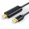 Kábel UGREEN USB 2.0, 2m (20233) čierny Kábel UGREEN USB 2.0, 2m (20233) čierny