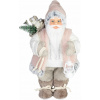 Dekorácia MagicHome Vianoce, Santa, s darčekom, ružovo-hnedý, 30 cm Dekorácia MagicHome Vianoce, Santa, s darčekom, ružovo-hnedý, 30 cm