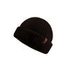 Čiapka P.A.C. Nature Salor 100% Recycled Merino Beanie - Black Čiapka P.A.C. Nature Salor 100% Recycled Merino Beanie - Black