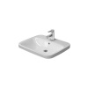 DURAVIT DuraStyle zápustné umývadlo s otvorom, s prepadom, 615 mm x 495 mm, 0374620000 DURAVIT DuraStyle zápustné umývadlo s otvorom, s prepadom, 615 mm x 495 mm, 0374620000