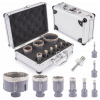 Powermat Sada diamantových vrtákov M4 8ks 6-68mm Powermat Sada diamantových vrtákov M4 8ks 6-68mm