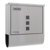 Rottner Costa Inox strieborná Schránka poštová Rottner Costa Inox strieborná Schránka poštová