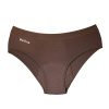 Relixa HIPSTERS menštruačné nohavičky so širokou mäkkou gumou v páse prateľné hnedá Relixa HIPSTERS menštruačné nohavičky so širokou mäkkou gumou v páse prateľné hnedá