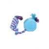 Zolux Hračka pes ROPE BALL gumový 33cm mix farieb Zolu Zolux Hračka pes ROPE BALL gumový 33cm mix farieb Zolu