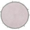 Lorena Canals koberce Pro zvířata: Pratelný koberec Bubbly Soft Pink kruh Rozměry koberců: 120x120 (průměr) kruh