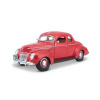Maisto - 1939 Ford Deluxe Coupe, červená, 1:18 Maisto - 1939 Ford Deluxe Coupe, červená, 1:18