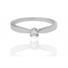 Romantický zásnubný prsteň s briliantom 00741-1855F Romantický zásnubný prsteň s briliantom 00741-1855F