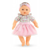 Bábika Mon Adorable Grand Poupon Blossom Garden Corolle s modrými klipkajúcimi očami špúliace ústočká so sukničkou 36 cm od 24 mes Bábika Mon Adorable Grand Poupon Blossom Garden Corolle s modrými klipkajúcimi očami špúliace ústočká so sukničkou 36 cm od 24 mes