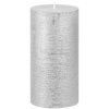 Sviečka MagicHome strieborná, 6,9x13cm Sviečka MagicHome strieborná, 6,9x13cm