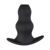 Sinner Gear Hollow Silicone Butt Plug Medium, čierny dutý análny kolík 14 x 4–6,1 cm Sinner Gear Hollow Silicone Butt Plug Medium, čierny dutý análny kolík 14 x 4–6,1 cm