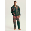PÁNSKE PYŽAMO NUT 43460 AW25 zelená M PÁNSKE PYŽAMO NUT 43460 AW25 zelená M