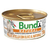 Bundy mokré krmivo pre mačky s kuracím mäsom, teľacinou a olivam 70g Bundy mokré krmivo pre mačky s kuracím mäsom, teľacinou a olivam 70g