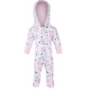 Overal podšitý DR Outlast® - biela levy/ružová baby 56 Overal podšitý DR Outlast® - biela levy/ružová baby 56