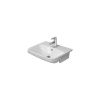 DURAVIT DuraStyle polozápustné umývadlo s otvorom, s prepadom, 550 mm x 455 mm, 0375550000 DURAVIT DuraStyle polozápustné umývadlo s otvorom, s prepadom, 550 mm x 455 mm, 0375550000