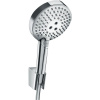 HANSGROHE Raindance Select S sprchová súprava, ručná sprcha 3jet PowderRain priemer 125 mm, sprchový držiak a sprchová hadica 160 cm, chróm, 27668000
