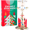 Tradičné anjelské zvonenie - Zvoniaci stromček strieborný Tradičné anjelské zvonenie - Zvoniaci stromček strieborný