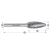 Karnasch 114038025 | H - Plamienková fréza HP-9 12,0x32x6-77 mm, nepovlakované Karnasch 114038025 | H - Plamienková fréza HP-9 12,0x32x6-77 mm, nepovlakované