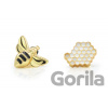 Odznaky 3D Včela - Metalmorphose Odznaky 3D Včela - Metalmorphose