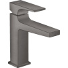 HANSGROHE Metropol páková umývadlová batéria s odtokovou súpravou Push-Open, plná páka, výška výtoku 117 mm, kartáčovaný čierny chróm, 32507340 HANSGROHE Metropol páková umývadlová batéria s odtokovou súpravou Push-Open, plná páka, výška výtoku 117 mm, kartáčovaný čierny chróm, 32507340