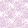Benartex Judy's Bloom / 13554- 62 / Fialové kvetinky na bielej Benartex Judy's Bloom / 13554- 62 / Fialové kvetinky na bielej