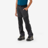 QUECHUA Detské turistické softshellové nohavice MH900 7-15 r. sivo-čierne 10-11 r (141-150 cm) QUECHUA Detské turistické softshellové nohavice MH900 7-15 r. sivo-čierne 10-11 r (141-150 cm)