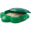 Plastové pieskovisko Little Tikes Turtle zelené (Little Tikes Sandbox s krytom Korytnačka zelená 110x93 cm 632884E3)