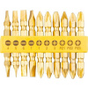 Strend Pro 2250297 Sada bitů YF40020, 10 kusů, L-65 mm, CrV, GoldenFish Strend Pro 2250297 Sada bitů YF40020, 10 kusů, L-65 mm, CrV, GoldenFish