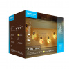 Modee Lighting LED vianočná reťaz 10 LED 1,35m 3xAA teplá biela vianočná guľa Modee Lighting LED vianočná reťaz 10 LED 1,35m 3xAA teplá biela vianočná guľa