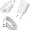 RÝCHLA SIEŤOVÁ NABÍJAČKA PRE TELEFÓN SAMSUNG, 25W ADAPTÉR + USB-C KÁBEL 1M RÝCHLA SIEŤOVÁ NABÍJAČKA PRE TELEFÓN SAMSUNG, 25W ADAPTÉR + USB-C KÁBEL 1M