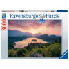 RAVENSBURGER Bledské jazero Slovinsko 3000 dielov RAVENSBURGER Bledské jazero Slovinsko 3000 dielov