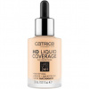 Catrice HD Liquid Coverage Foundation make-up 002 Porcelain Beige 30 ml Catrice HD Liquid Coverage Foundation make-up 002 Porcelain Beige 30 ml