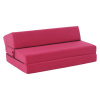 Kondela, Skladací matrac/kreslo, 2v1, ružová magenta, VEDIS Kondela, Skladací matrac/kreslo, 2v1, ružová magenta, VEDIS