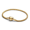 Zlátený náramok PANDORA Moments s gravírovateľným srdiečkom 20 cm 564236C00-20 Zlátený náramok PANDORA Moments s gravírovateľným srdiečkom 20 cm 564236C00-20