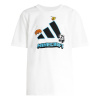 Detské Tričko s krátkym rukávom ADIDAS LK MC TR TEE KD4434 – Biela Detské Tričko s krátkym rukávom ADIDAS LK MC TR TEE KD4434 – Biela