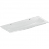 Geberit iCon - Dvojumývadlo nábytkové, 1200x480x130 mm, bez prepadu, 2 otvory na batériu, KeraTect, biela 501.846.00.2 Geberit iCon - Dvojumývadlo nábytkové, 1200x480x130 mm, bez prepadu, 2 otvory na batériu, KeraTect, biela 501.846.00.2