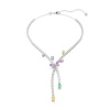 Dámsky náhrdelník Swarovski 5737424 Striebristý Dámsky náhrdelník Swarovski 5737424 Striebristý