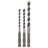 BOSCH SDS-Quick 3dielna sada viacúčelových vrtákov 2609256918 BOSCH SDS-Quick 3dielna sada viacúčelových vrtákov 2609256918