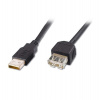 PremiumCord USB 2.0 kabel prodlužovací, A-A, 20cm černá (kupaa02bk) PremiumCord USB 2.0 kabel prodlužovací, A-A, 20cm černá (kupaa02bk)
