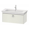 DURAVIT White Tulip závesná skrinka pod umývadlo, 1 zásuvka, 984 x 458 x 410 mm, biela matná, WT425203636 DURAVIT White Tulip závesná skrinka pod umývadlo, 1 zásuvka, 984 x 458 x 410 mm, biela matná, WT425203636
