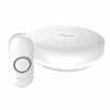 Bezdrôtový zvonček Honeywell, 150 m, 6 melódií, biely Bezdrôtový zvonček Honeywell, 150 m, 6 melódií, biely