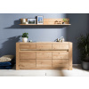 Bighome - Príborník divoký dub 173x40x85 béžový olejovaný KENT Bighome - Príborník divoký dub 173x40x85 béžový olejovaný KENT