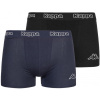 Pánske boxerky KAPPA 2-pack black-navy|S Pánske boxerky KAPPA 2-pack black-navy|S